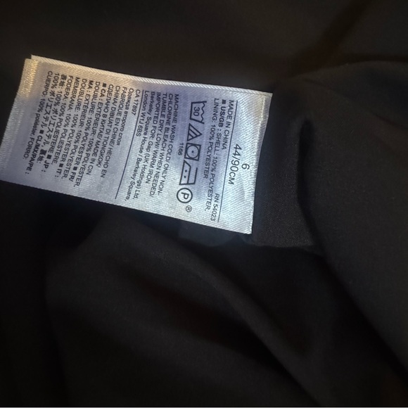 Banana Republic Black, Green, & White Print Dress – Size 6 (Like New) - Picture 10 of 11